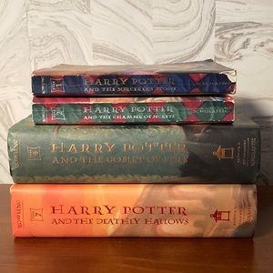 4 Harry Potter Books